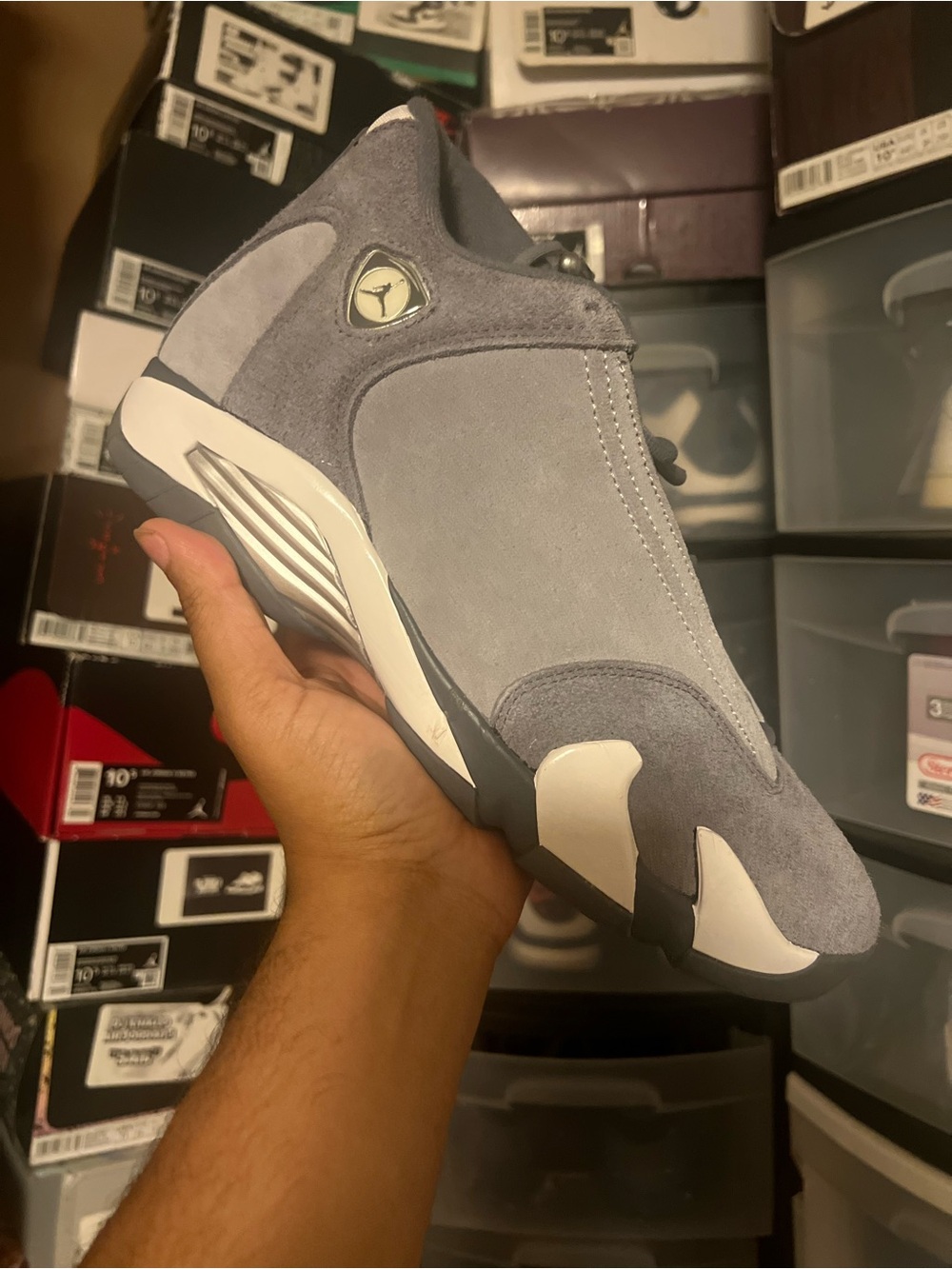 Air Jordan flint 14s size 10.5 used